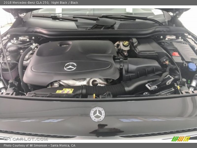 Night Black / Black 2018 Mercedes-Benz GLA 250