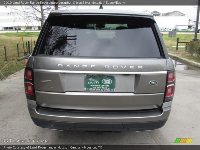 Silicon Silver Metallic / Ebony/Ebony 2019 Land Rover Range Rover Autobiography