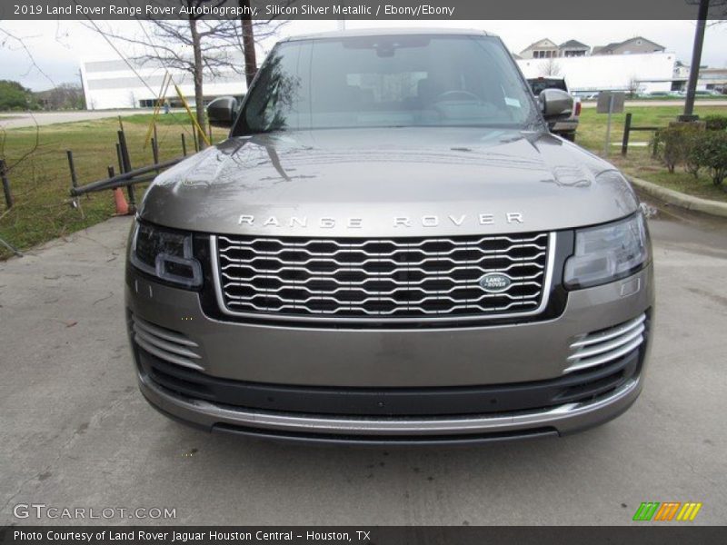 Silicon Silver Metallic / Ebony/Ebony 2019 Land Rover Range Rover Autobiography