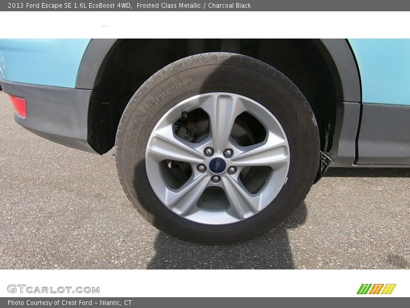 Frosted Glass Metallic / Charcoal Black 2013 Ford Escape SE 1.6L EcoBoost 4WD