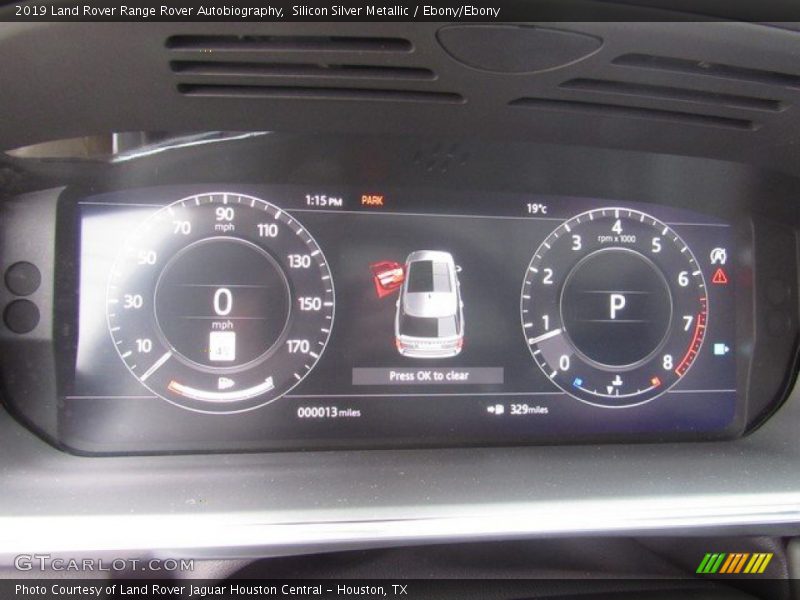  2019 Range Rover Autobiography Autobiography Gauges