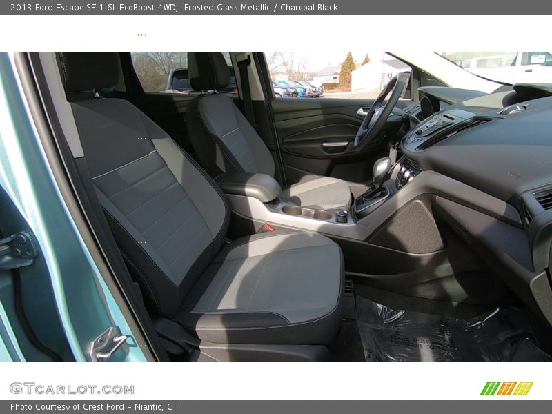 Frosted Glass Metallic / Charcoal Black 2013 Ford Escape SE 1.6L EcoBoost 4WD