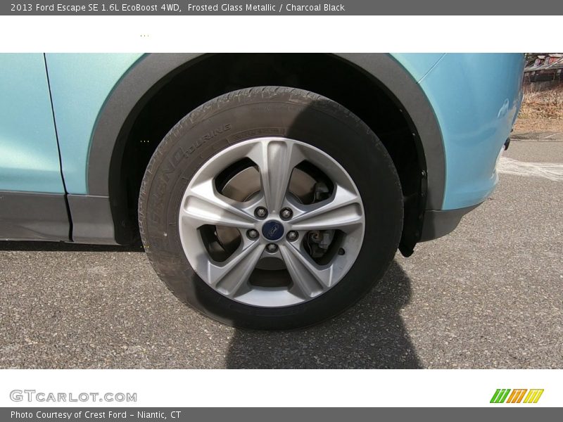 Frosted Glass Metallic / Charcoal Black 2013 Ford Escape SE 1.6L EcoBoost 4WD