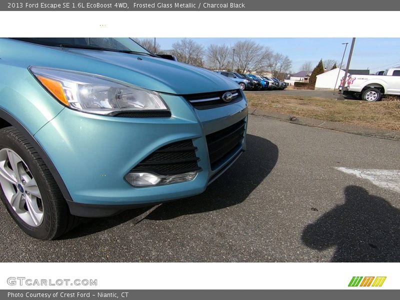 Frosted Glass Metallic / Charcoal Black 2013 Ford Escape SE 1.6L EcoBoost 4WD