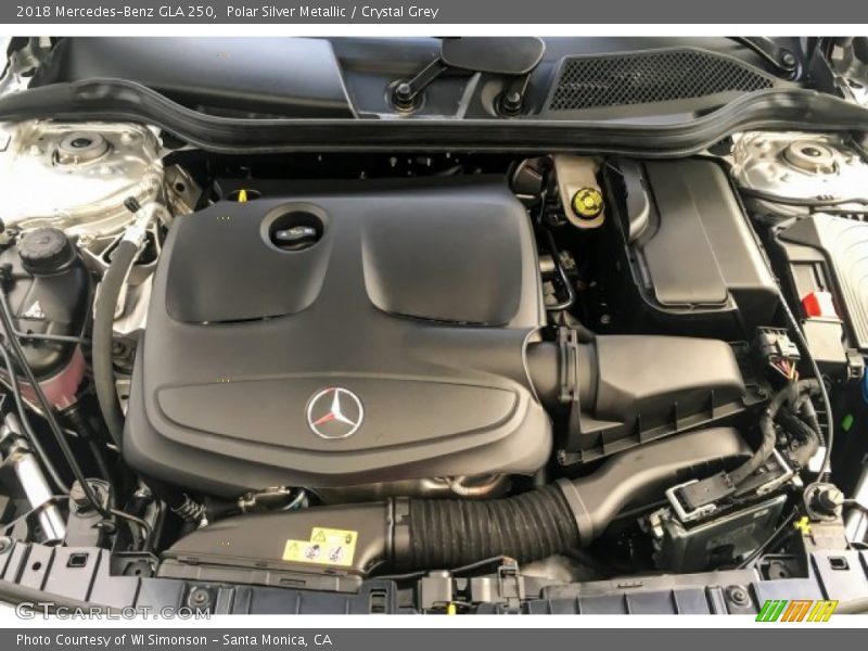 Polar Silver Metallic / Crystal Grey 2018 Mercedes-Benz GLA 250