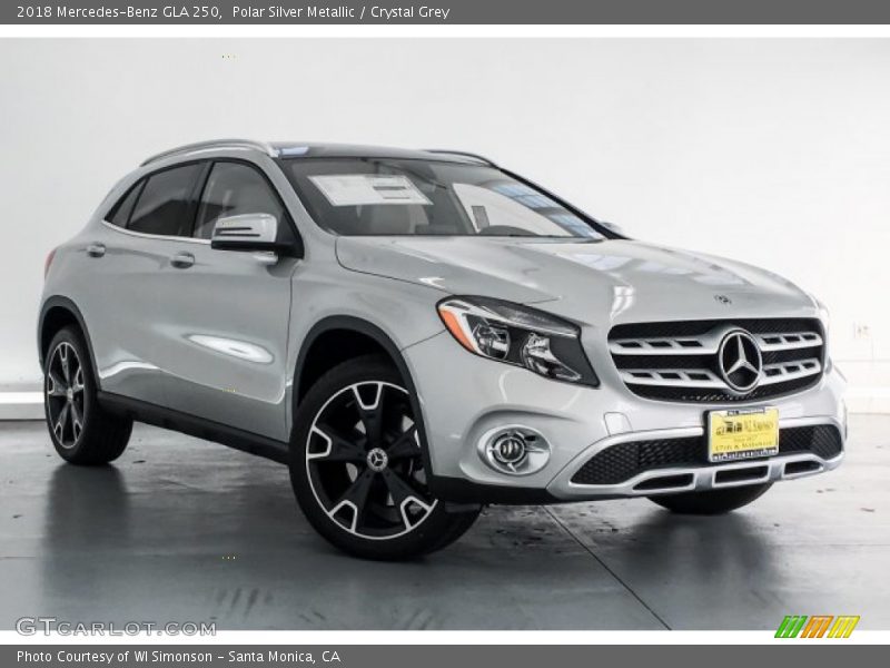 Polar Silver Metallic / Crystal Grey 2018 Mercedes-Benz GLA 250