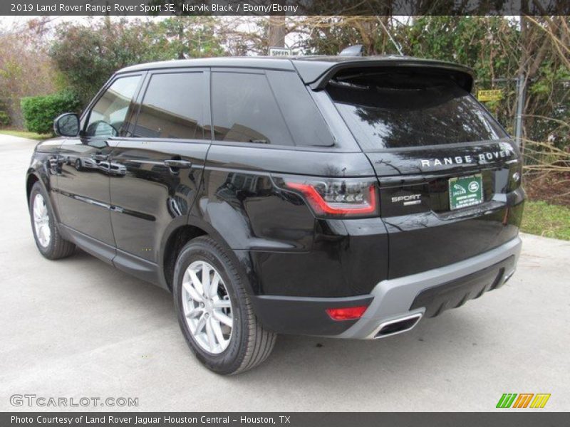 Narvik Black / Ebony/Ebony 2019 Land Rover Range Rover Sport SE