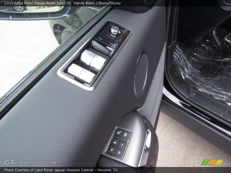Narvik Black / Ebony/Ebony 2019 Land Rover Range Rover Sport SE
