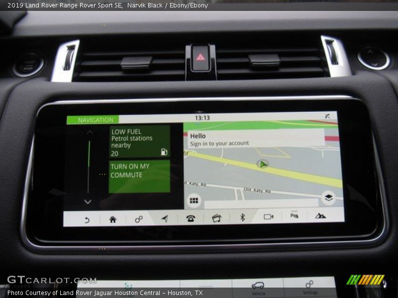 Narvik Black / Ebony/Ebony 2019 Land Rover Range Rover Sport SE