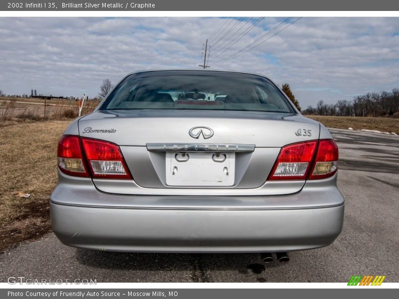 Brilliant Silver Metallic / Graphite 2002 Infiniti I 35