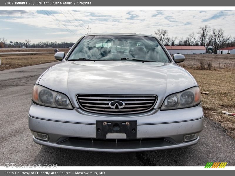 Brilliant Silver Metallic / Graphite 2002 Infiniti I 35