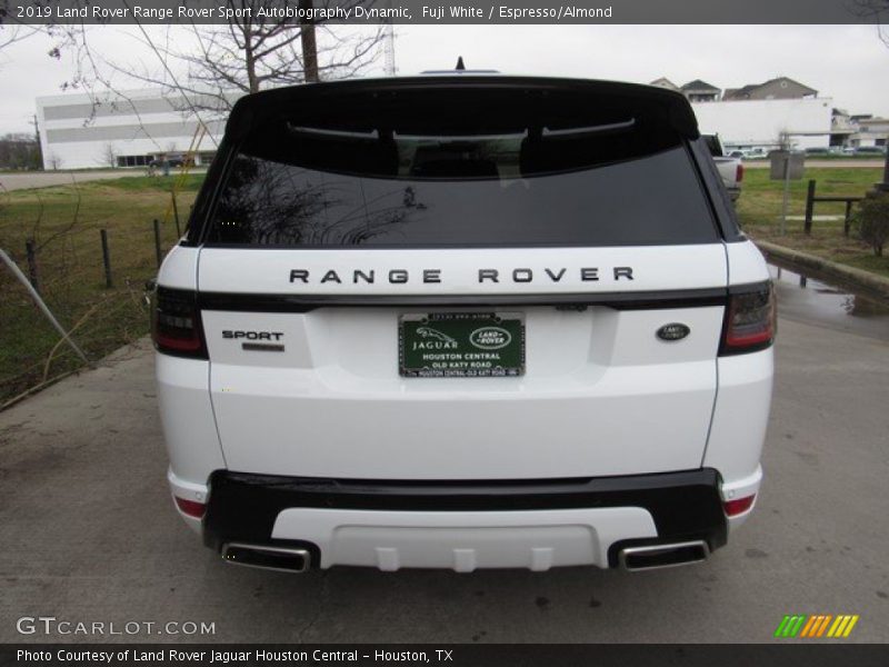 Fuji White / Espresso/Almond 2019 Land Rover Range Rover Sport Autobiography Dynamic