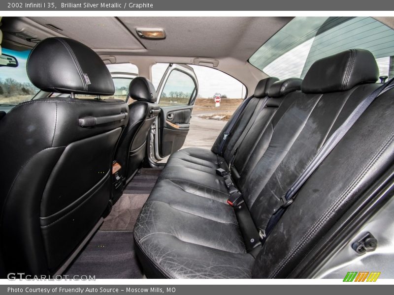Brilliant Silver Metallic / Graphite 2002 Infiniti I 35