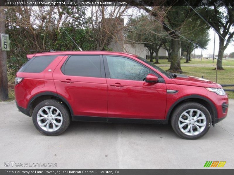Firenze Red Metallic / Ebony 2016 Land Rover Discovery Sport SE 4WD