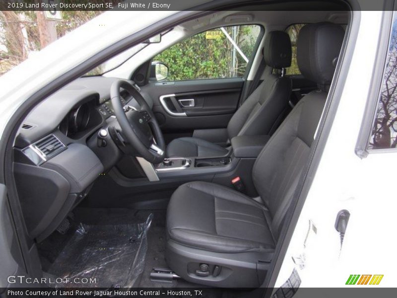 Front Seat of 2019 Discovery Sport SE
