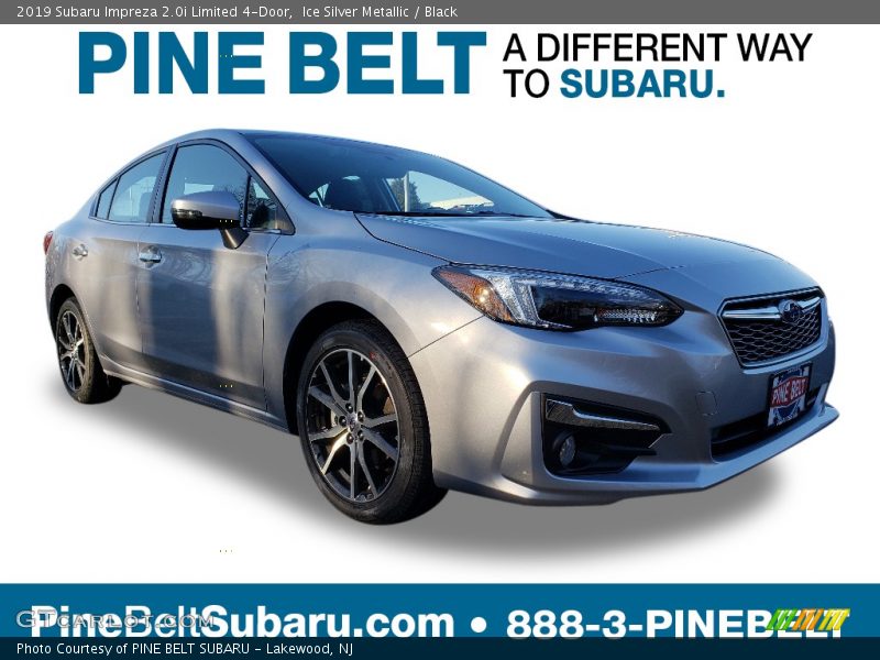 Ice Silver Metallic / Black 2019 Subaru Impreza 2.0i Limited 4-Door