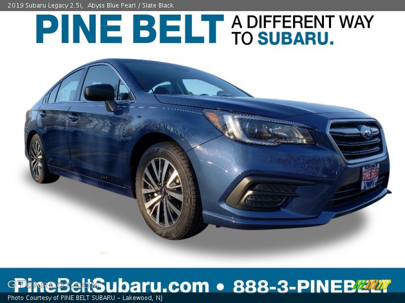 Abyss Blue Pearl / Slate Black 2019 Subaru Legacy 2.5i