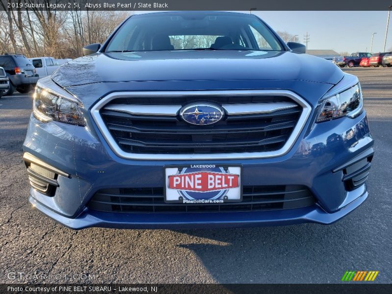Abyss Blue Pearl / Slate Black 2019 Subaru Legacy 2.5i