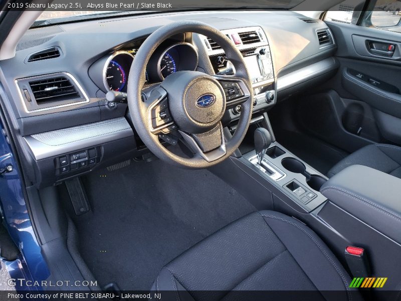 Abyss Blue Pearl / Slate Black 2019 Subaru Legacy 2.5i