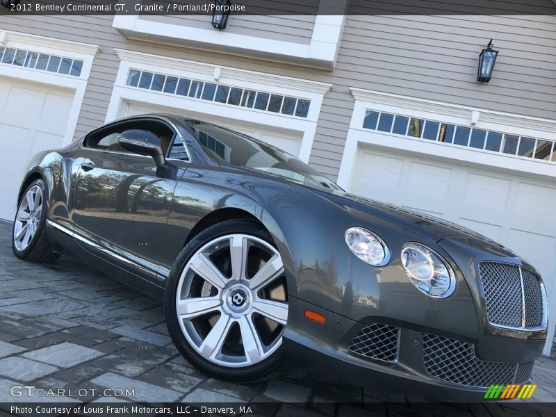 Granite / Portland/Porpoise 2012 Bentley Continental GT