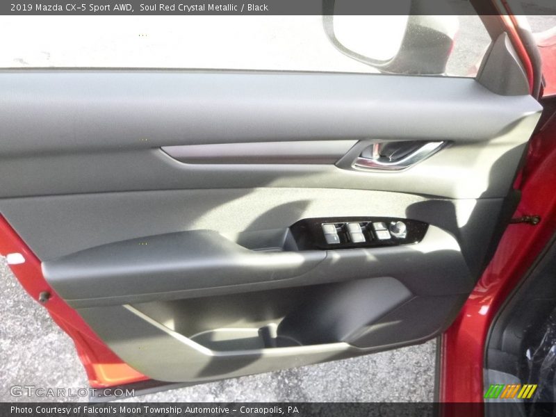 Soul Red Crystal Metallic / Black 2019 Mazda CX-5 Sport AWD