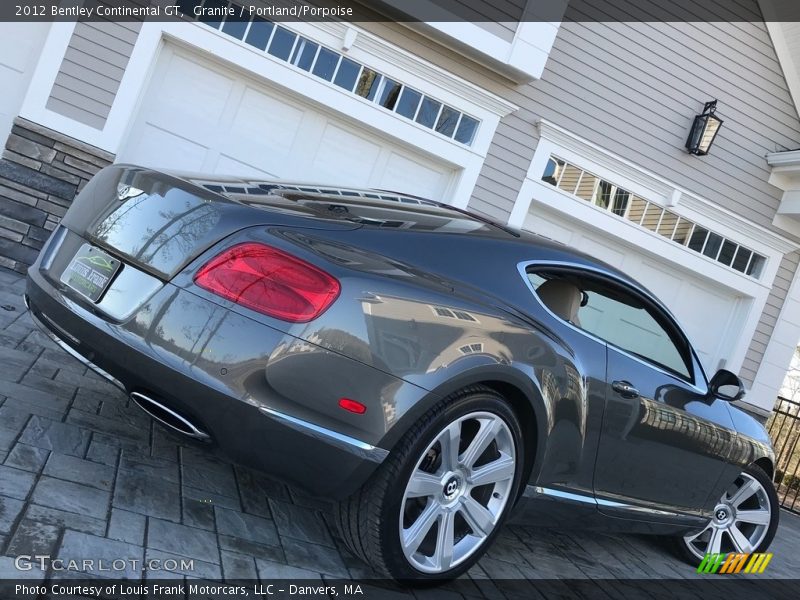 Granite / Portland/Porpoise 2012 Bentley Continental GT
