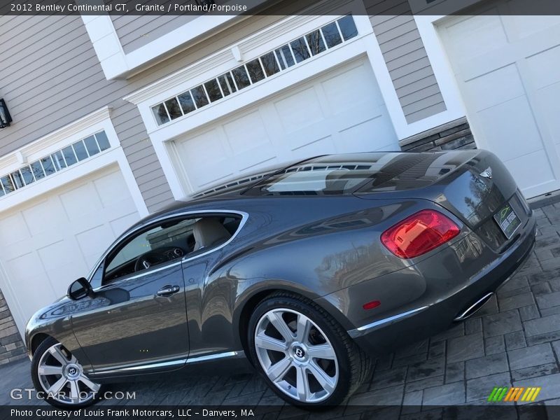Granite / Portland/Porpoise 2012 Bentley Continental GT