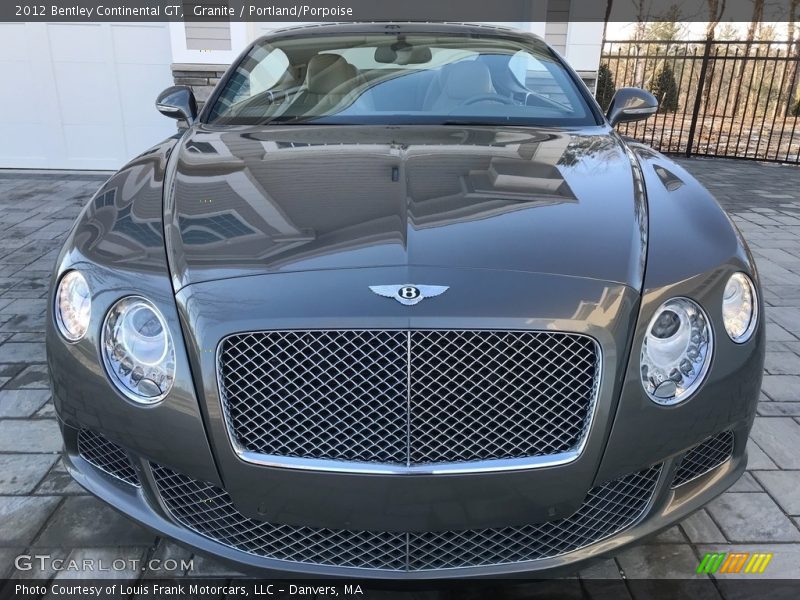 Granite / Portland/Porpoise 2012 Bentley Continental GT