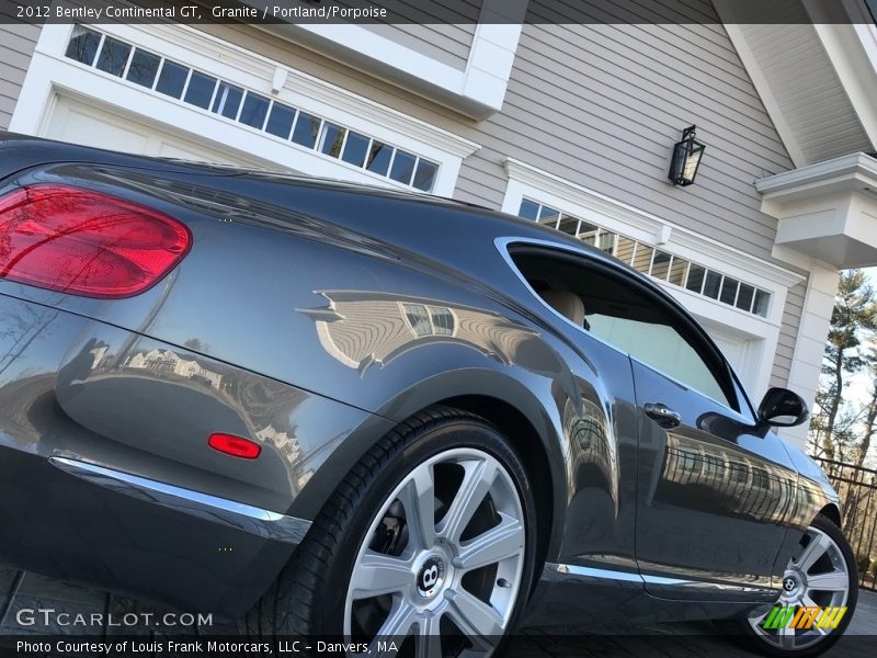 Granite / Portland/Porpoise 2012 Bentley Continental GT