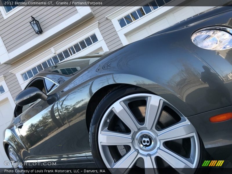 Granite / Portland/Porpoise 2012 Bentley Continental GT