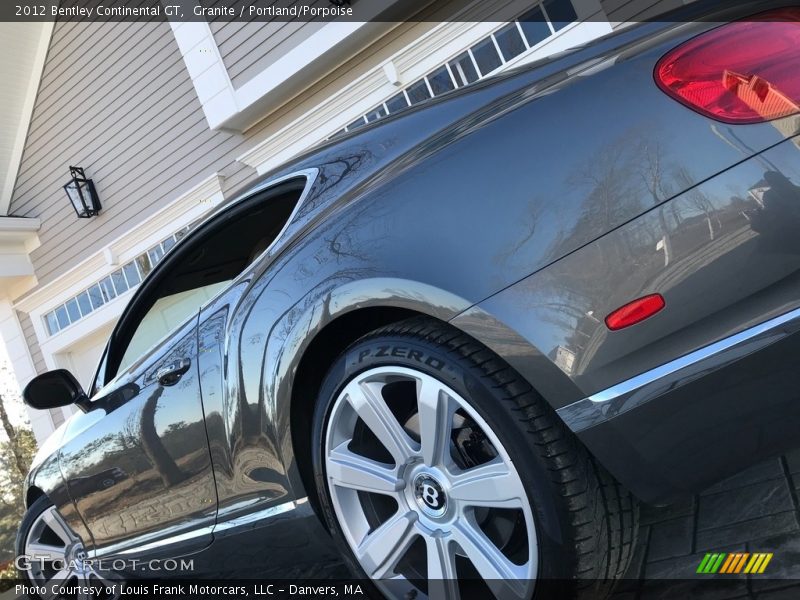 Granite / Portland/Porpoise 2012 Bentley Continental GT