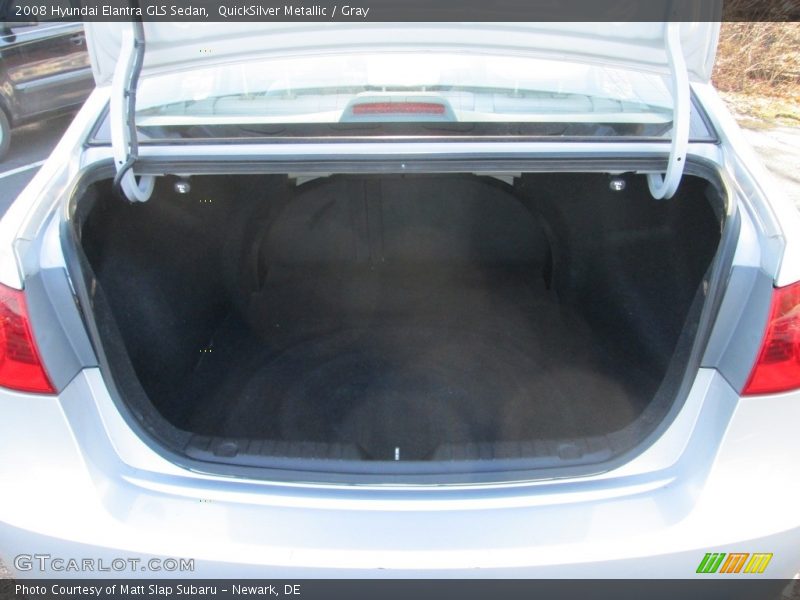 QuickSilver Metallic / Gray 2008 Hyundai Elantra GLS Sedan