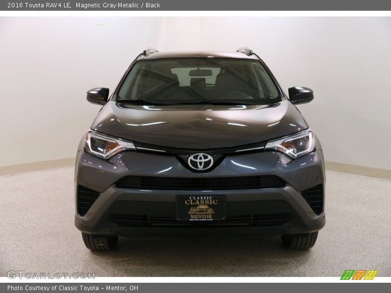 Magnetic Gray Metallic / Black 2016 Toyota RAV4 LE