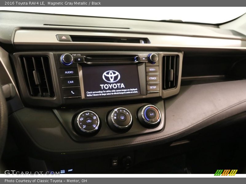 Magnetic Gray Metallic / Black 2016 Toyota RAV4 LE
