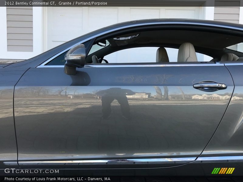 Granite / Portland/Porpoise 2012 Bentley Continental GT