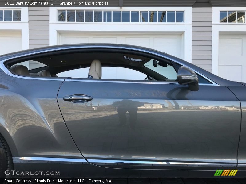 Granite / Portland/Porpoise 2012 Bentley Continental GT