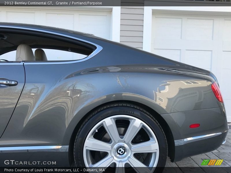 Granite / Portland/Porpoise 2012 Bentley Continental GT
