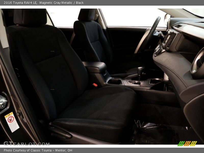 Magnetic Gray Metallic / Black 2016 Toyota RAV4 LE