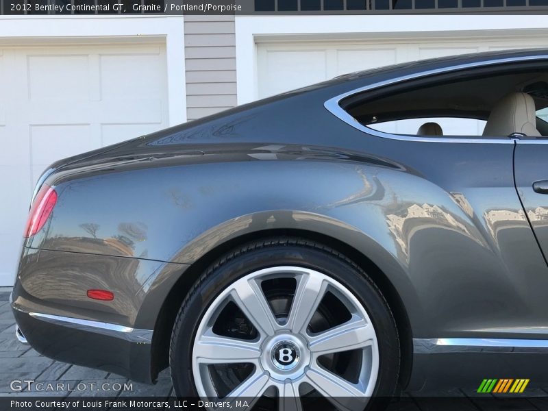 Granite / Portland/Porpoise 2012 Bentley Continental GT