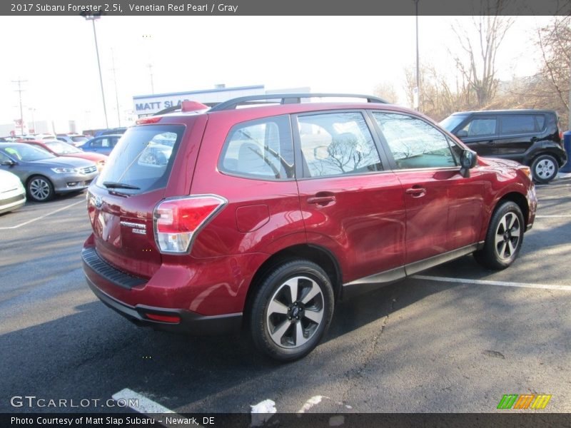 Venetian Red Pearl / Gray 2017 Subaru Forester 2.5i