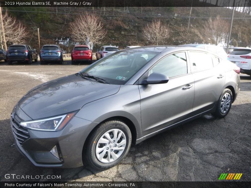 Machine Gray / Gray 2019 Hyundai Elantra SE