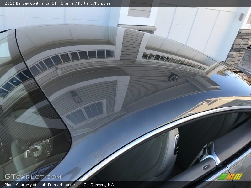 Granite / Portland/Porpoise 2012 Bentley Continental GT