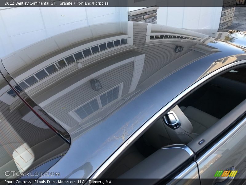 Granite / Portland/Porpoise 2012 Bentley Continental GT