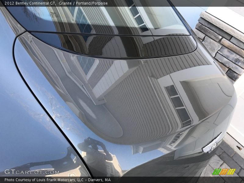 Granite / Portland/Porpoise 2012 Bentley Continental GT