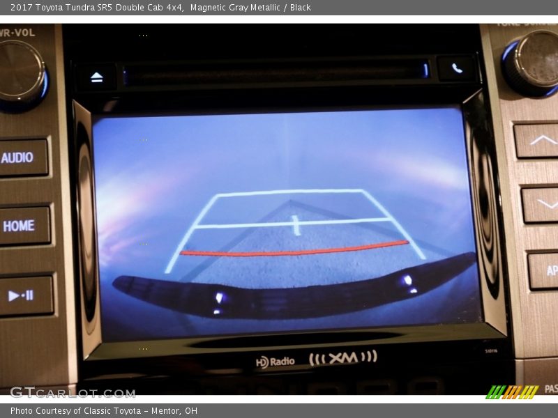 Magnetic Gray Metallic / Black 2017 Toyota Tundra SR5 Double Cab 4x4