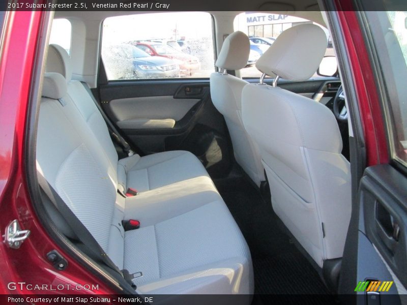 Venetian Red Pearl / Gray 2017 Subaru Forester 2.5i