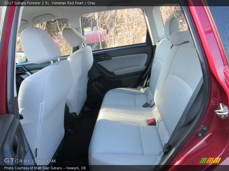 Venetian Red Pearl / Gray 2017 Subaru Forester 2.5i