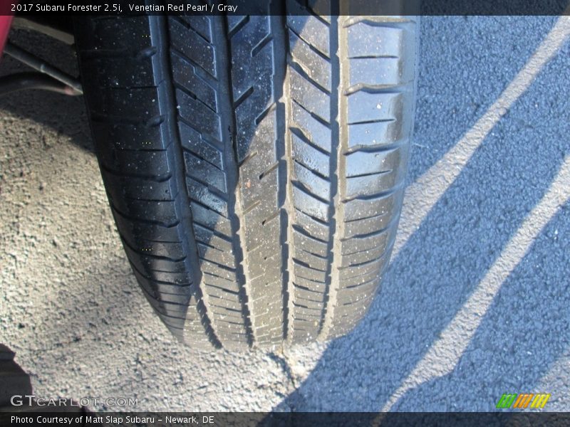 Venetian Red Pearl / Gray 2017 Subaru Forester 2.5i