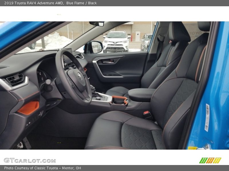 Blue Flame / Black 2019 Toyota RAV4 Adventure AWD