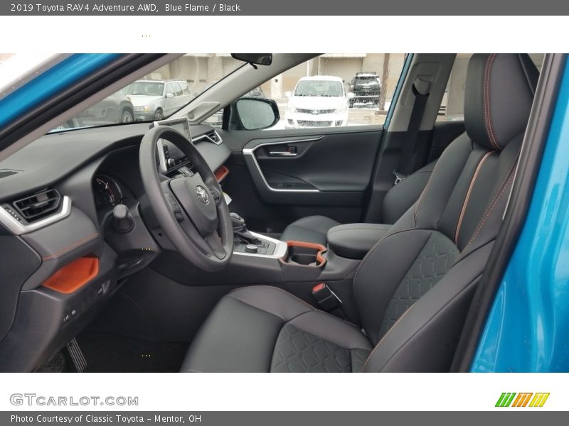 Front Seat of 2019 RAV4 Adventure AWD